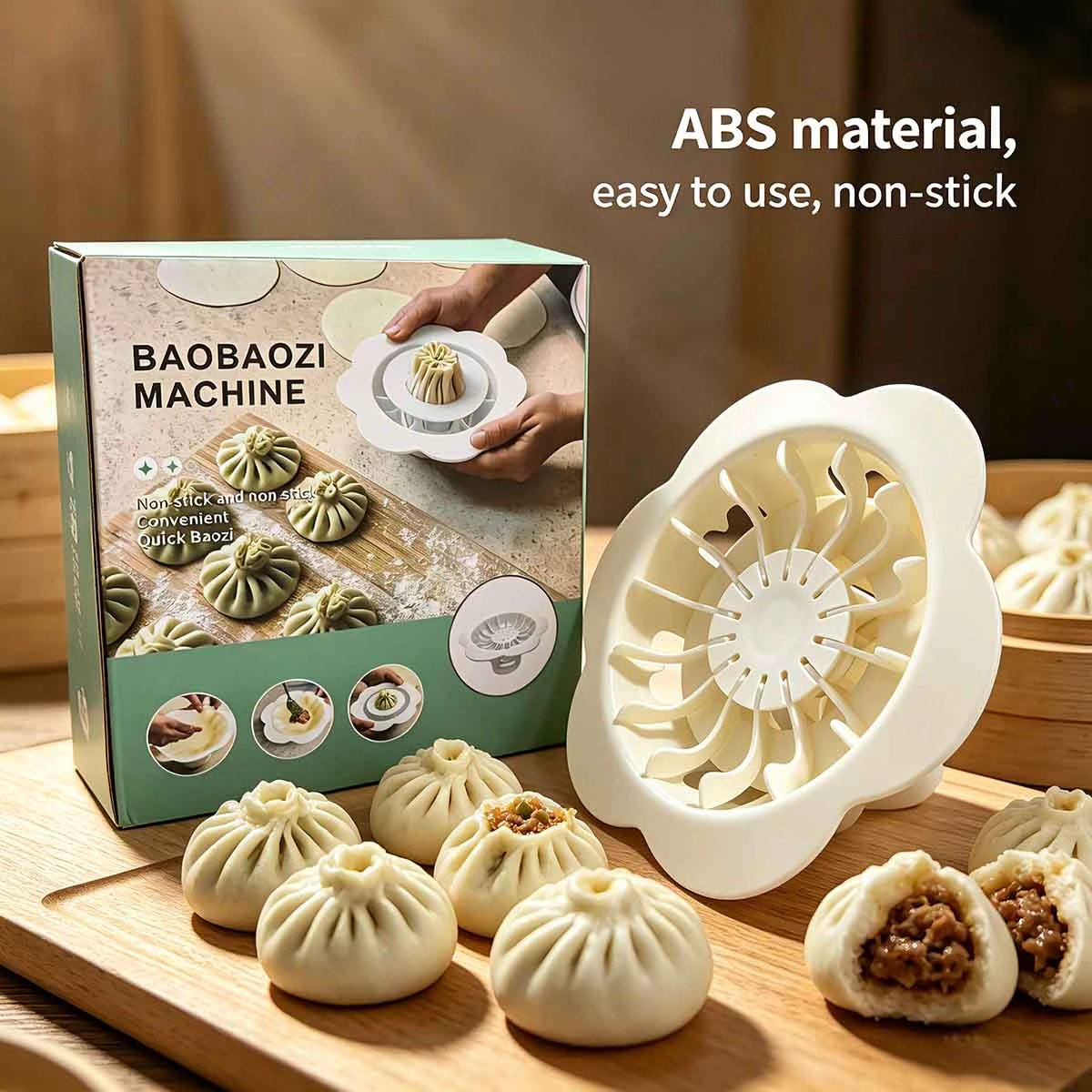 Kitchen Gadgets Dumpling Maker - Strumento Manuale per Fare Ravioli e