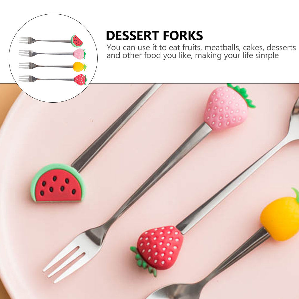 4 forchette da frutta in accia - Kitchen Gadgets Gold recensione e prezzo