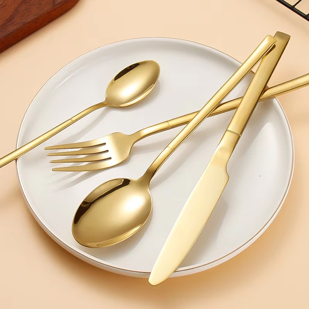 6/24/30PCS Set di stoviglie in - Kitchen Gadgets Gold recensione e prezzo